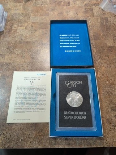 1884-CC GSA Morgan Dollar BU w/ Box & COA