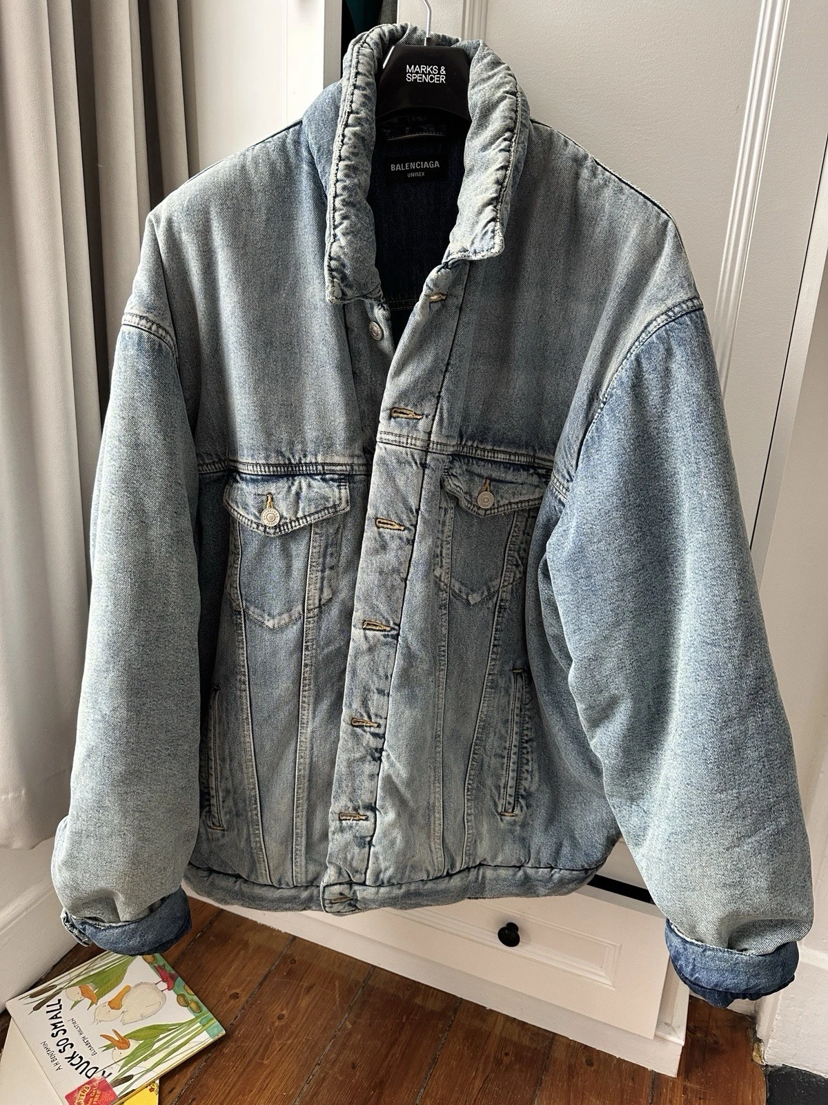 Denim imbottito Balenciaga
