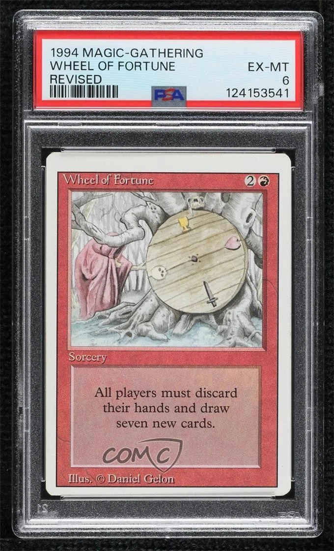 Wheel Of Fortune In Individual Magic: The Gathering Cards for sale