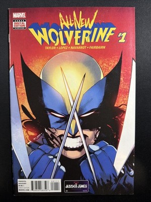 All-New Wolverine #1 2016 1st app Wolverine Laura Kinney Iconic Cover VF/NM *A16