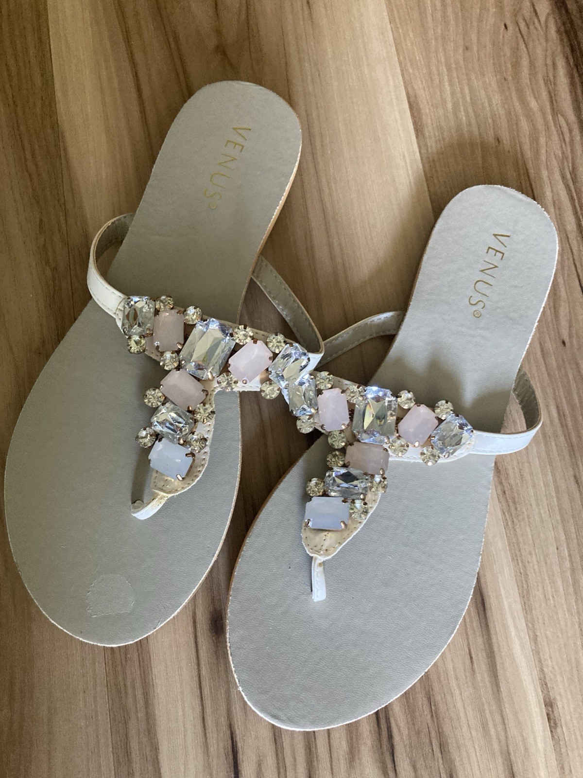 APL Sandali piatti VENUS impreziositi da cristalli TAGLIA 8 5