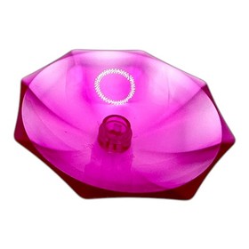 LEGO Umbrella 6x6 Transparent Medium Violet 4094 Round Parabolic Parasol NEW