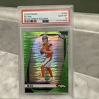 2024 Panini Prizm Bo Nix Green Pulsar #309 Denver Broncos Rookie (RC) 🔥PSA 10🔥