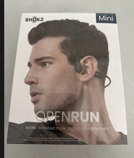 Shokz - OpenRun Mini S803 Bone Conduction Open-Ear Endurance Headphones - Black