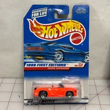 Hot Wheels 1998 First Editions"Dodge Sidewinder"Fluorescent Orange #634 #3 of 45