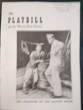 David Wayne and John Forsythe in The Teahouse of the August Moon 1954 NY