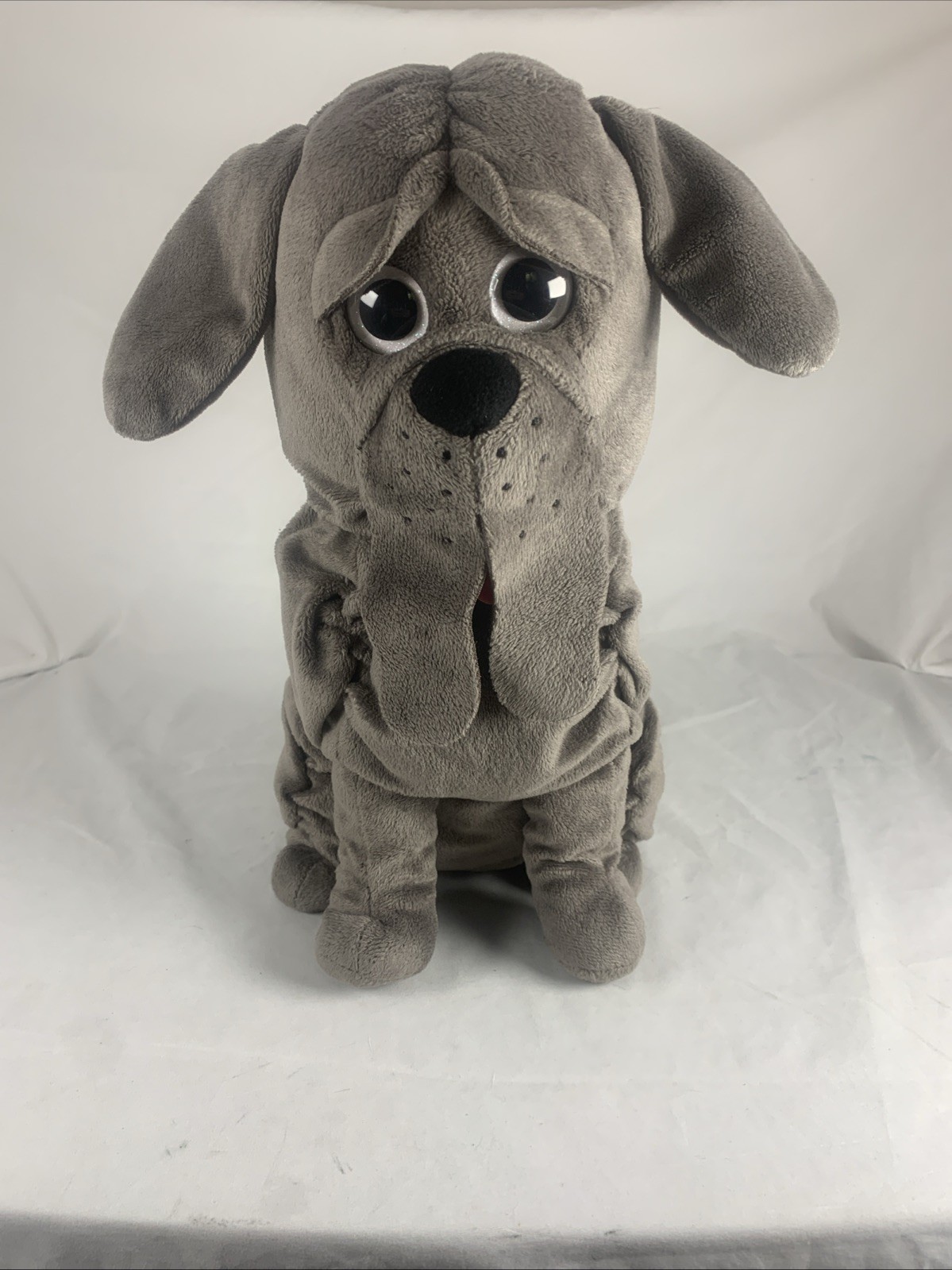 Harry Potter Fang Plush Dog Gray 13" Hagrids Neapolitan Mastiff Stuffed Animal