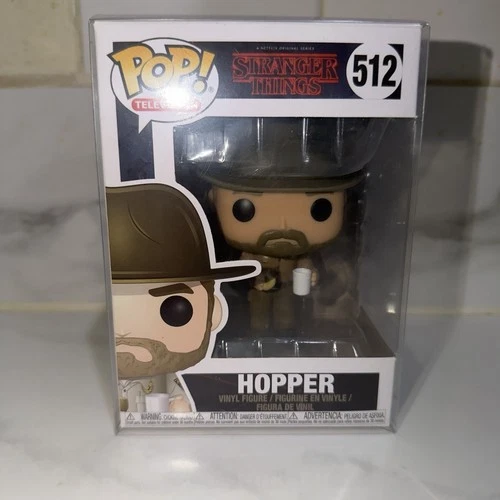 Funko Pop! Vinyl: Stranger Things Jim Hopper with Hat #512