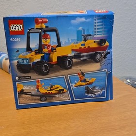 LEGO City 60072 Demolition Starter Kit And 60286 Beach Rescue ATV BothIncomplete