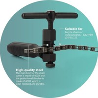 Fahrrad Kettennieter FüR 5-12 Fach Ketten Singlespeed Reparatur Werkzeug
