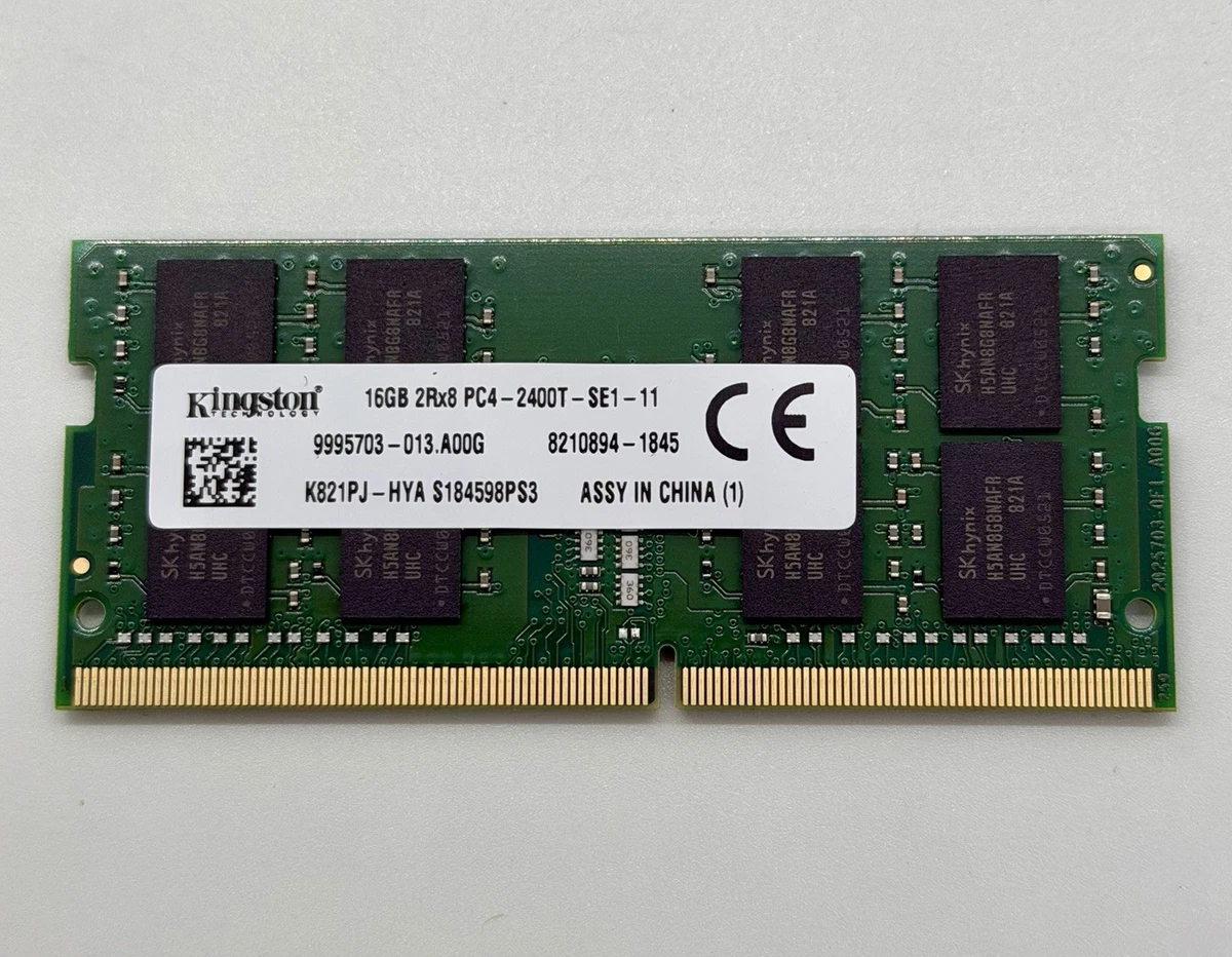 Kingston PC4-19200 (DDR4-2400) Bus Speed Computer RAM 16 GB Total