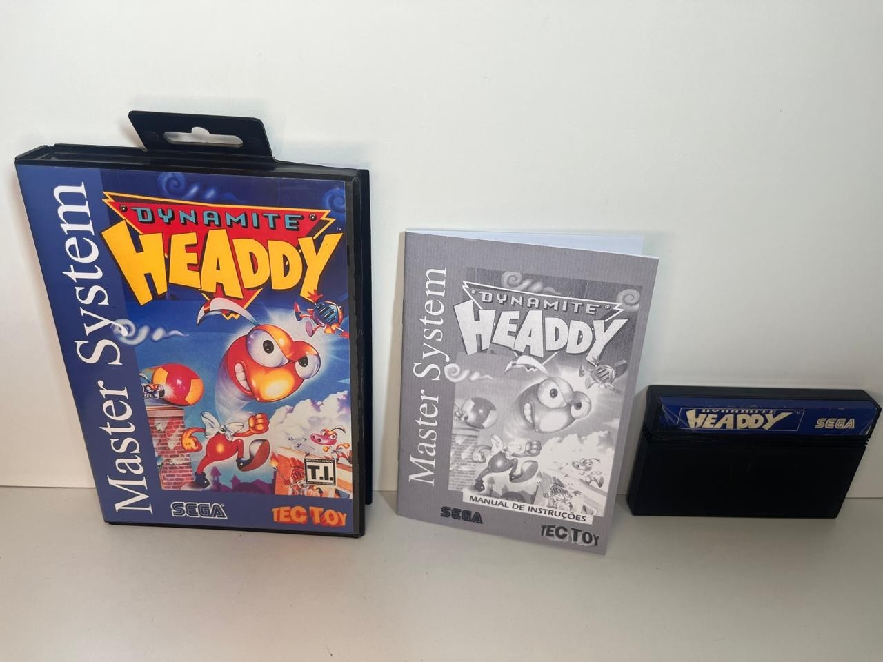 Dynamite Headdy - Sega Master System - Tectoy - Tec Toy - Brazil Exclusive