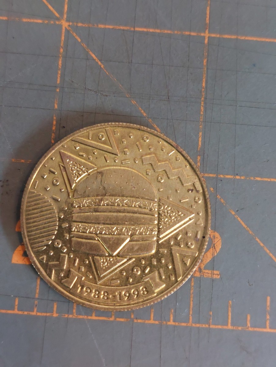 McDonald's 50th Anniversary Big Mac Collector's Coin 1968-1978