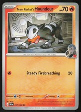 Team Rocket's Houndour 037/182 Common Destined Rivals Pokemon Near Mint