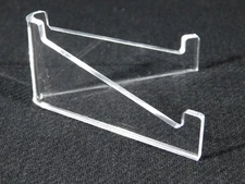 Easel Display Stand Small Size Clear Lucite Low Profile