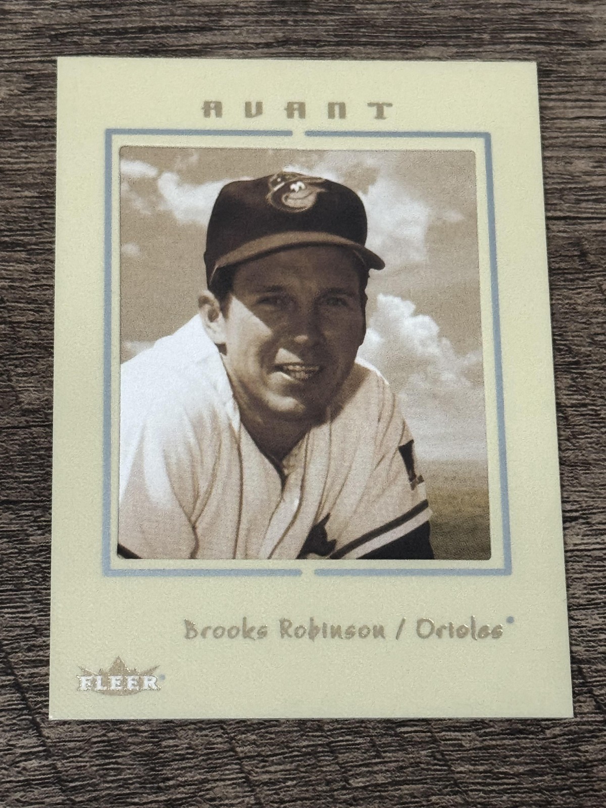 2003 Fleer Avant #72 Brooks Robinson /799 Orioles