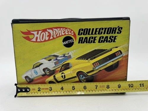 Vintage  1969 Hot Wheels 24 Capacity Hot Wheel Car Carrying Case By Mattel