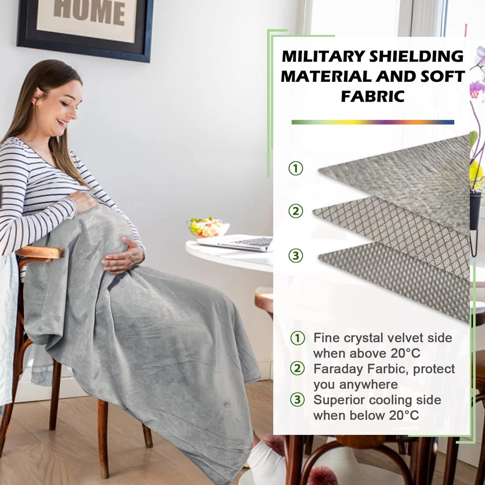 EMF Blanket, Faraday Blanket Protection for Adult, Pregnant and New Born Baby... - Image 2 of 4