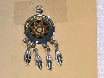 #ad #ad St Joseph Indian School Lakota Star Quilt Pendent Chamberlain South Dakota $14.99