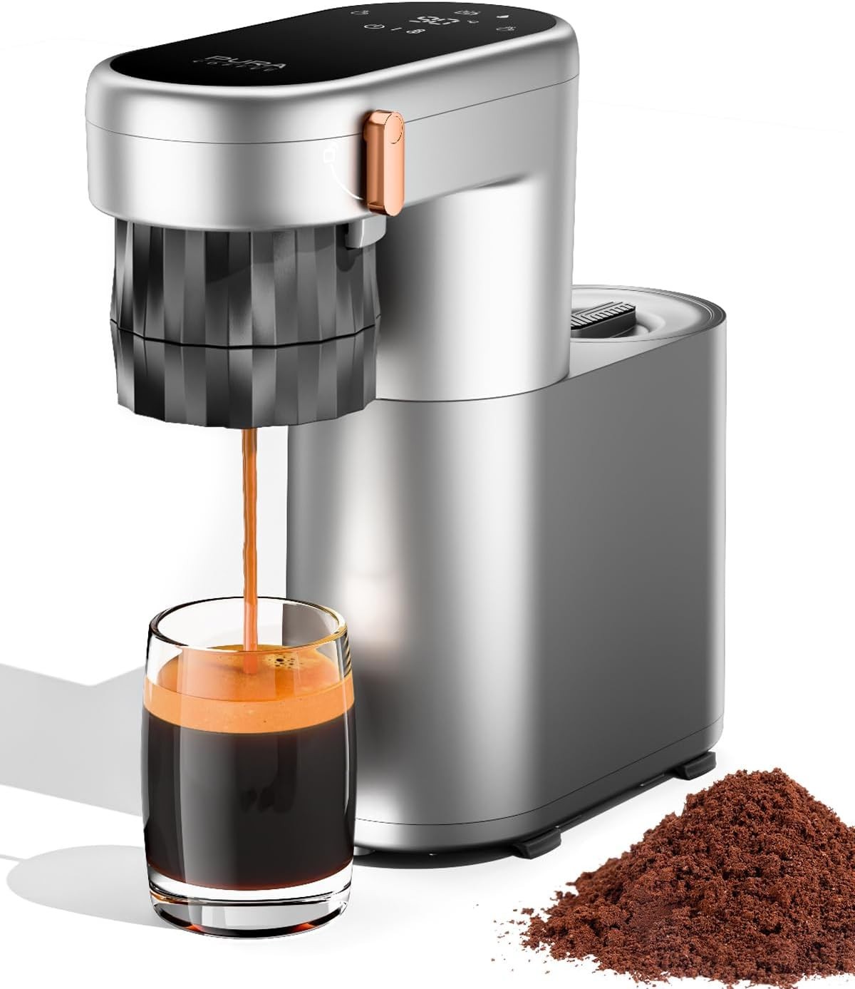 Machine à Café Expresso Portable Pura Coffee C1 manuelle sans électricité pour expresso crémeux