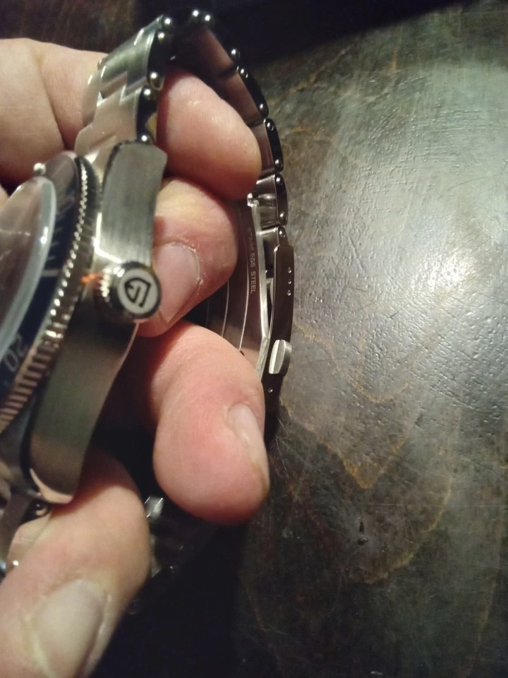 Автоматические часы Pagani Design PD-1679 черные/орг NH35A с керамическим ободком 100 М - Изображение 3 из 4