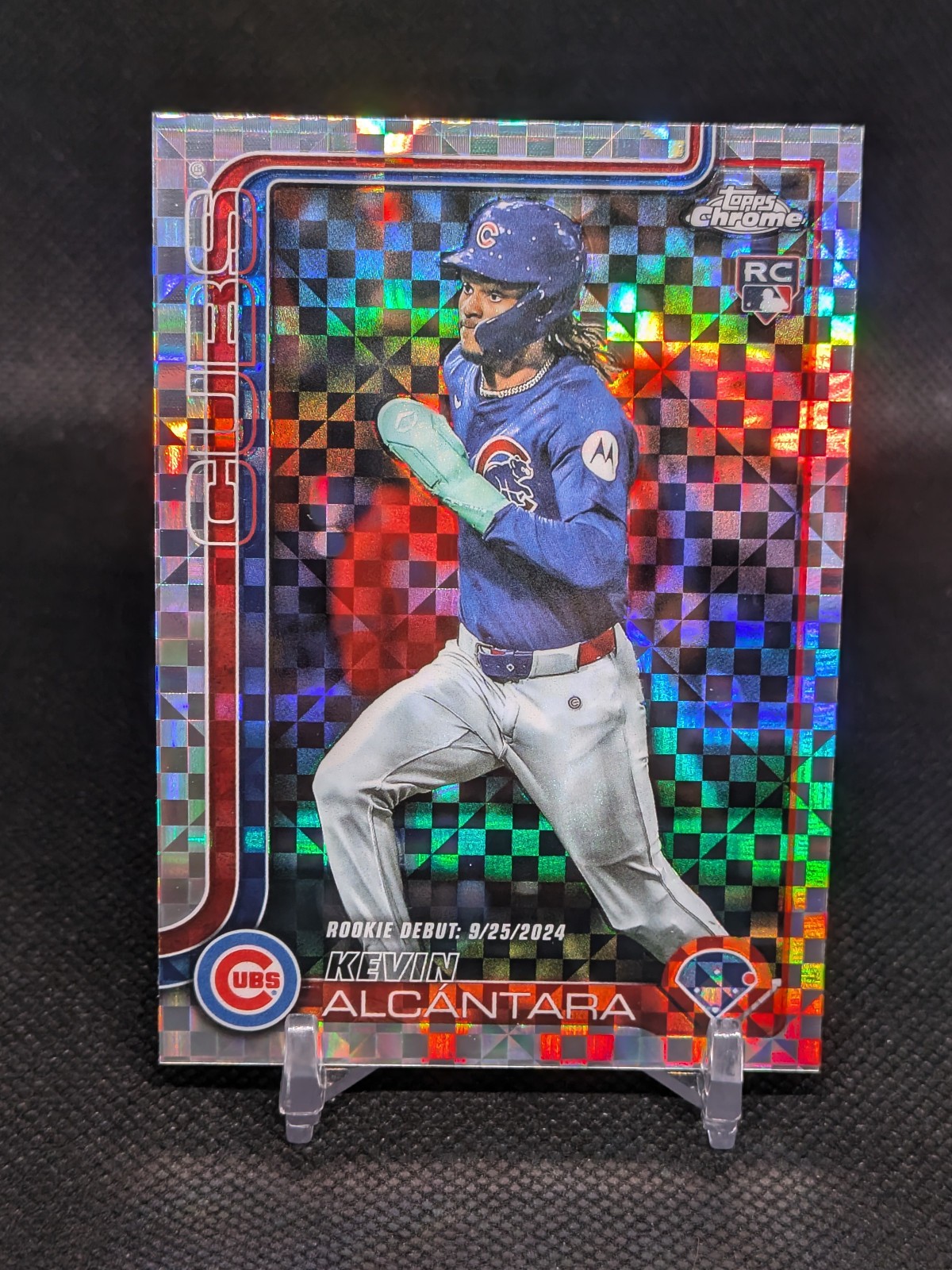 2025 Topps Chrome Update - Kevin Alcantara #USC25 X-Fractor (RC) Chicago Cubs