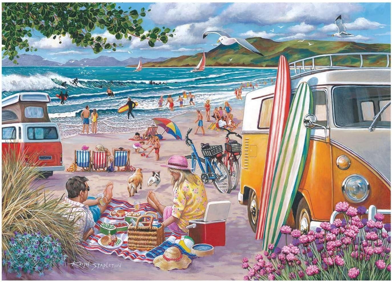 House of Puzzles Wish You Were Here Jigsaw Puzzle (1000 Pieces)