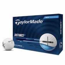 NEW TaylorMade Distance 2025 Golf Balls - 12 White High Velocity Performance