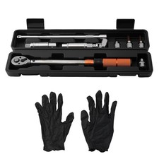 Chiave Dinamometrica 3/8" 5-60Nm Set Completo 11 Pezzi for Manutenzione Moto