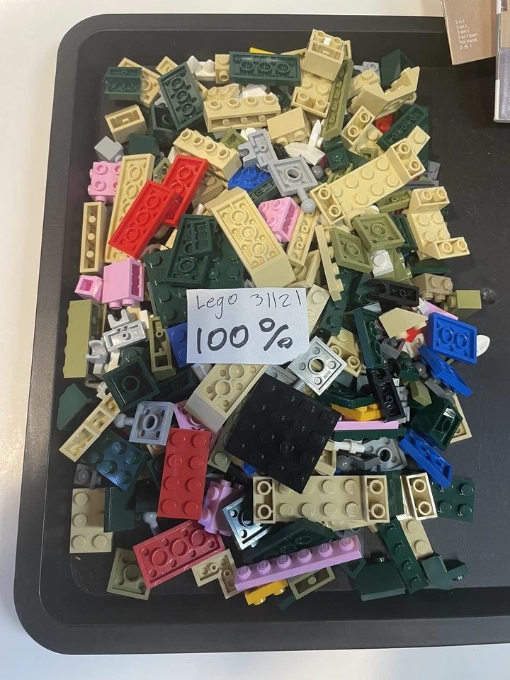 LEGO Creator 3 en 1 León Salvaje (31112) Cocodrilo (31121) 100% Completo Sin Caja Foto 2 de 4