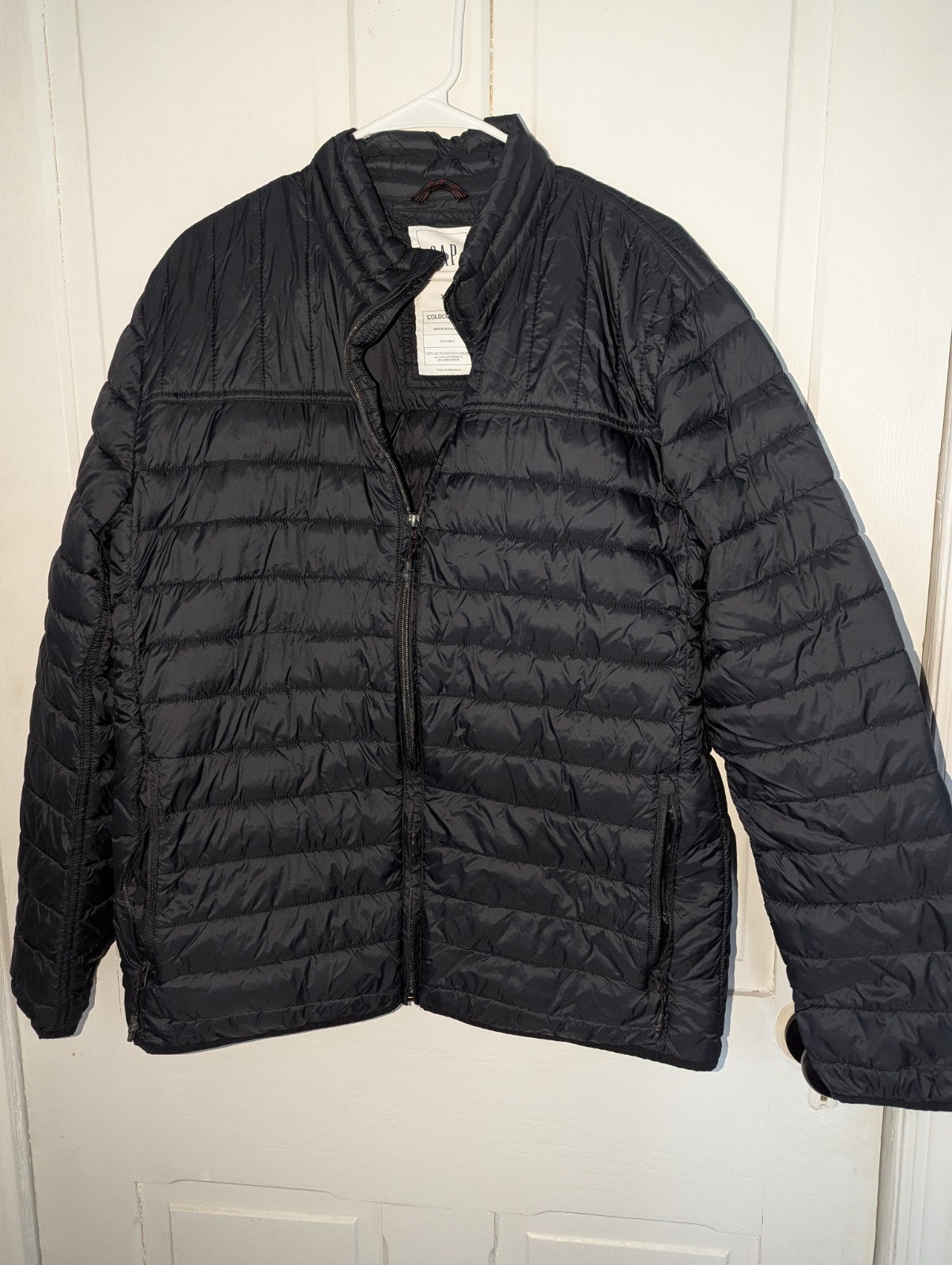 GAP ColdControl Puffer Jacket packable Quilted Wa… - image 1