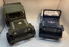 Vinatge Tonka Jeep US Army G-452-8 and Jeep USAF Bundle of 2