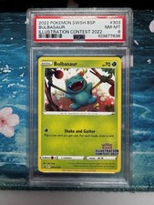 Bulbasaur Illustration Contest 2022 Black Star Promo SWSH303 PSA 8 on eBay