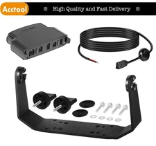 Cable Collector Tray+Power Cord Cable+Gimbal Mount For Humminbird Helix 8/9/10