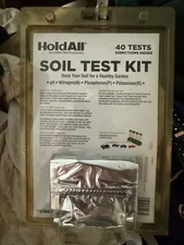 HOLDALL Soil Test Kit 40 Tests Plants Flowers Garden Lawn Healthy pH 757860 NEW