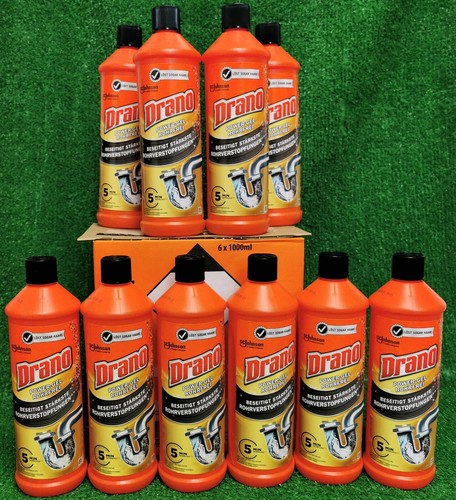 Drano Abflussreiniger Mr Muscle Drano Power-Gel Rohrfrei Gelförmig