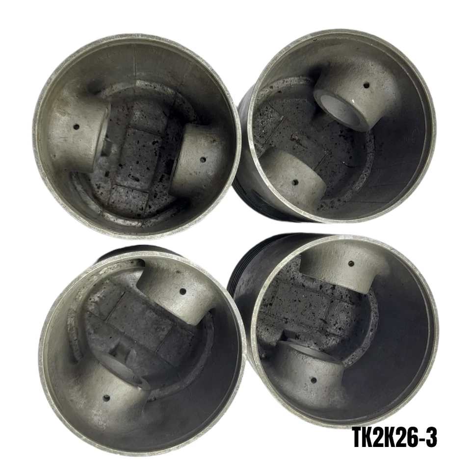 Land Rover Serie 1 2 1958 Pistón Gran Tamaño 0.50 4 Cilindros Nuevo de Lote Antiguo Original Foto 4 de 4