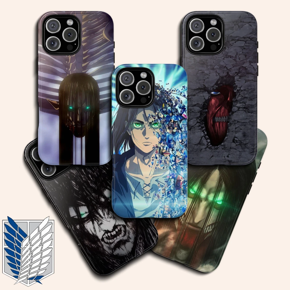 Cell Phone Attack on Titan Cases, Covers & Skins for Apple for sale | eBay Cell Phone Attack on Titan Cases, Covers & Skins for Apple for sale | eBay