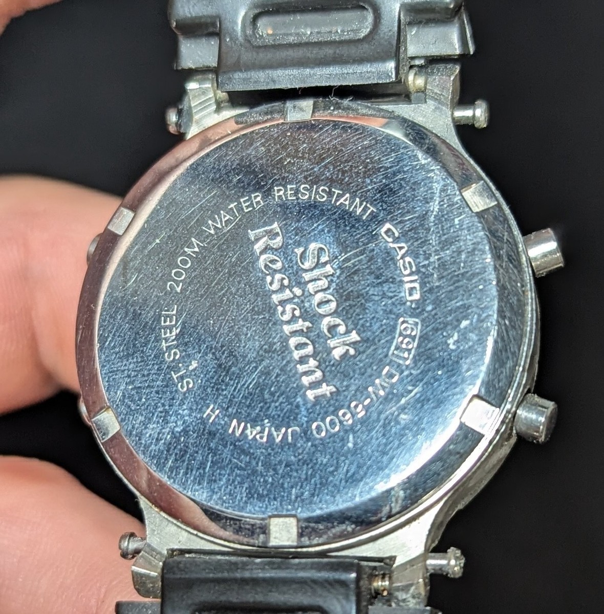 CASIO G-SHOCK DW-5600 MODULE 691 デジタル腕時計 Vintage Casio G-Shock DW-5600 Japan Module 691 Digital Rare
