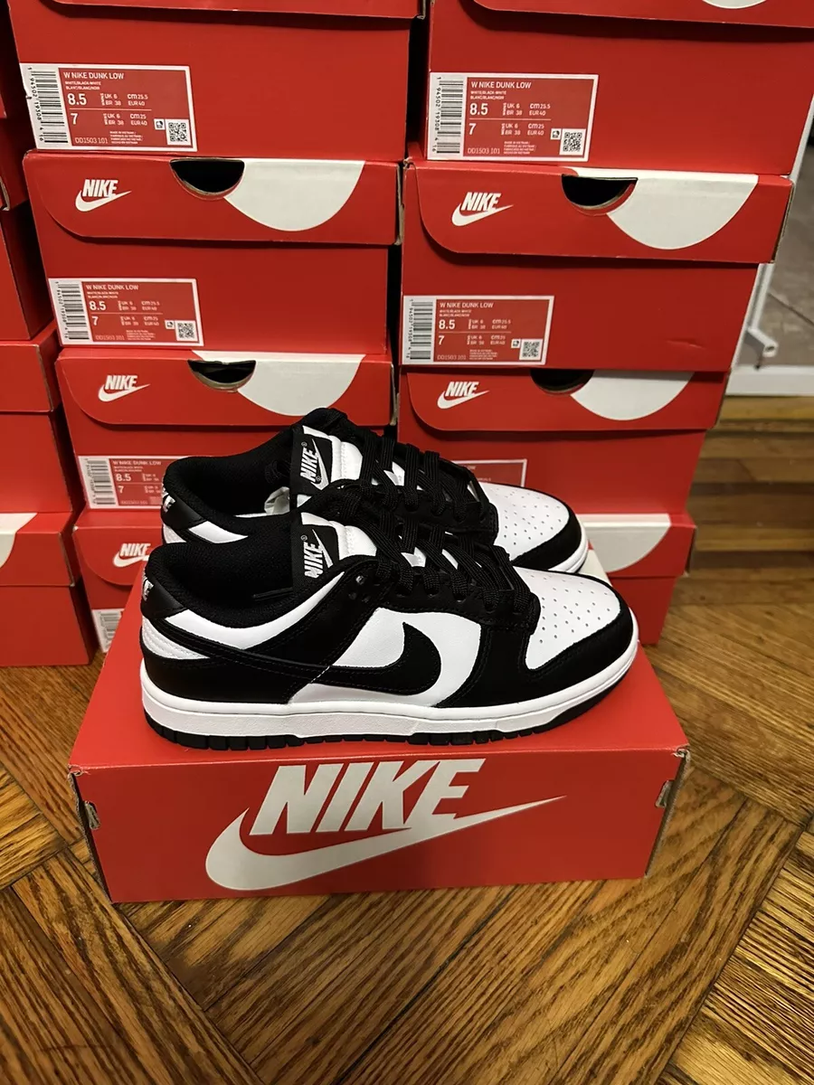 Womens Nike Dunk Low Panda Size 5 - 12 — DD1503 101 — 100