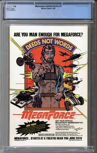 Wolverine Limited Series #1 CGC 9.6 - Picture 2 of 2