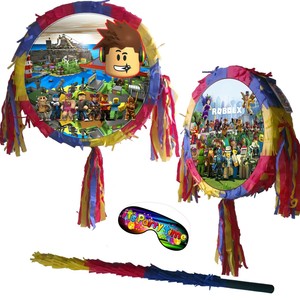 Pinata Set Kids Smash Party Lego Awesome Blocks Game Virtual Uk - image is loading pinata set kids smash party lego awesome blocks