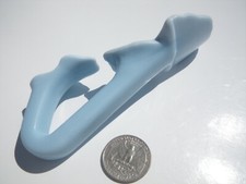 Sea Glass, Beautiful Rare Opaque Blue Handle