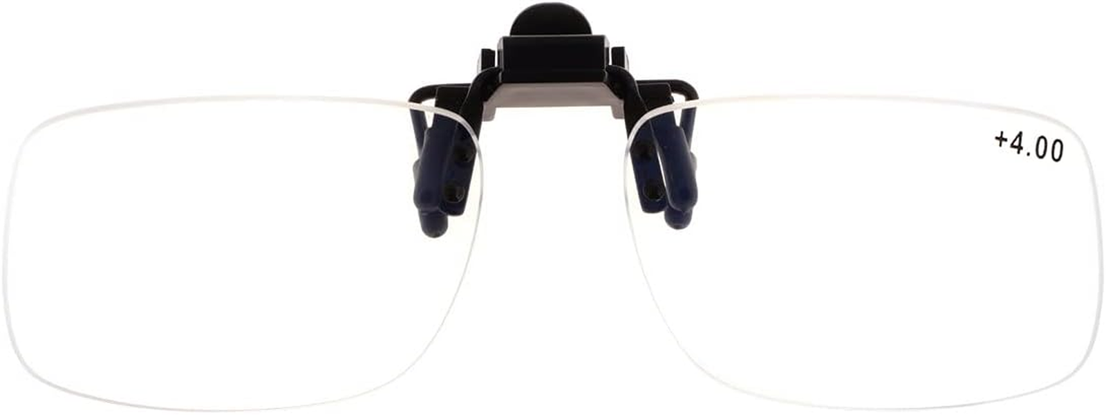 Reading Glasses Clip on Flip up Magnifying Reading Glasses Magnifiers Lenses Rea-image
