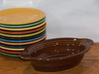 Fiesta CHOCOLATE Individual Oval Casserole - Discontinued Color