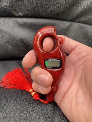 Digitale Finger Tasbeehs mit LED Licht Tally Counter Zikr Dua Islamisches Eid Geschenk  