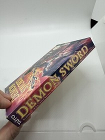 Demon Sword (Nintendo NES, 1988) Complete CIB - Taito Rare Nice Shape!