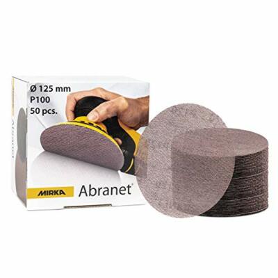 Mirka 5423205010 Abranet Grip P100 125 Mm, 50 Pro Pack
