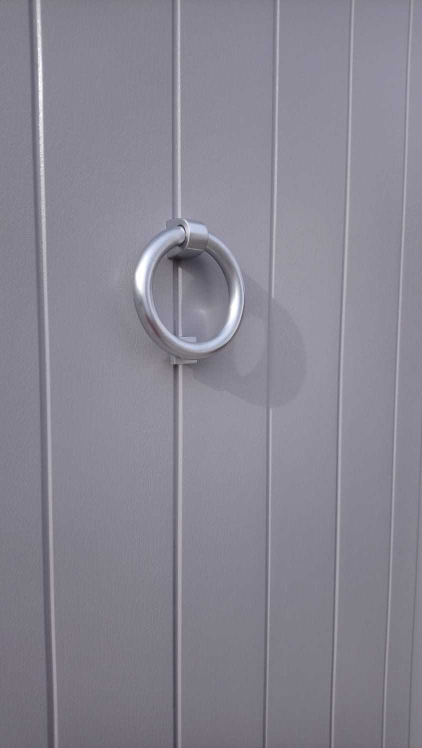 Solid Hardwood Cottage Style Front Door with Sidelights Bespoke Made to