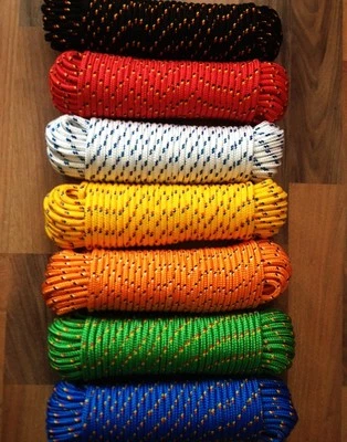 MACHERMANN Kunststoffseil 4 - 16 mm,Leine,Strick,Kordel,Tauwerk,Bootsleine,Ankerleine,Seile